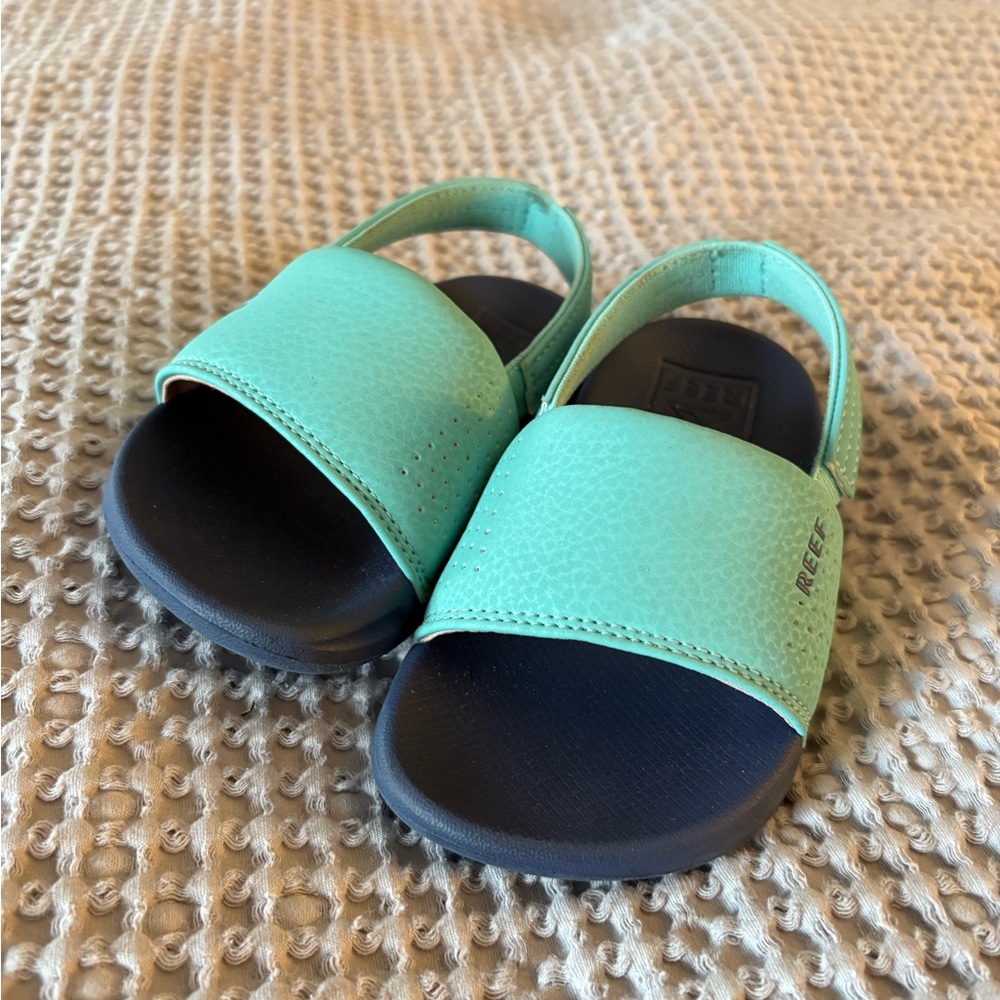Reef Toddler Aqua and Blue Sandals